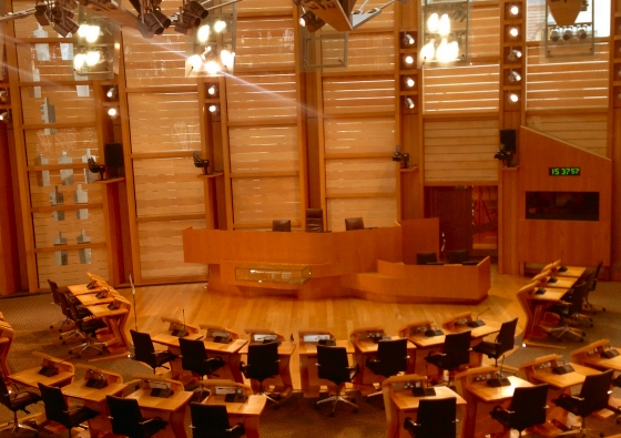 Chamber of Scottish Parliament